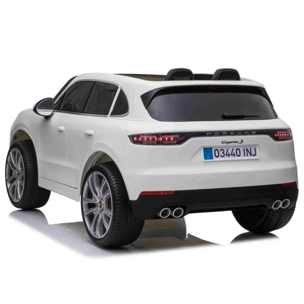 Электромобиль Porsche Cayenne S Jiajia JJ2128/2 8 км/ч / 30 кг / 3+ / Белый photo 7