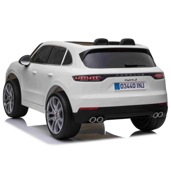 Электромобиль Porsche Cayenne S Jiajia JJ2128/2 8 км/ч / 30 кг / 3+ / Белый photo 7