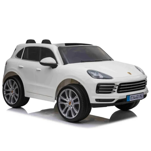 Электромобиль Porsche Cayenne S Jiajia JJ2128/2 8 км/ч / 30 кг / 3+ / Белый photo 8