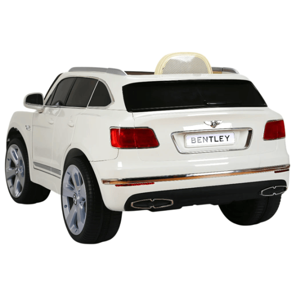 Электромобиль Bentley Bentayga Jiajia JJ2158/2 8 км/ч / 30 кг / 3+ / Белый photo 4