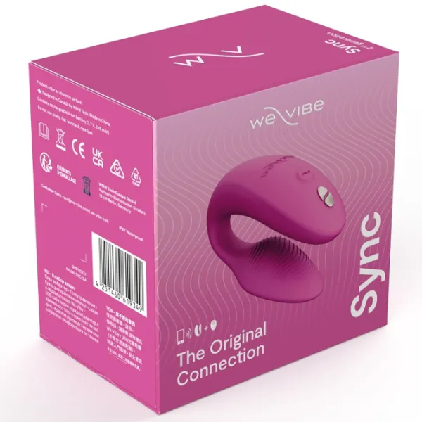 Вибратор We-Vibe Sync 2 Темно-розовый photo 3