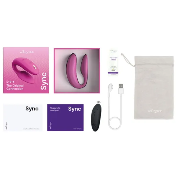 Вибратор We-Vibe Sync 2 Темно-розовый photo 11