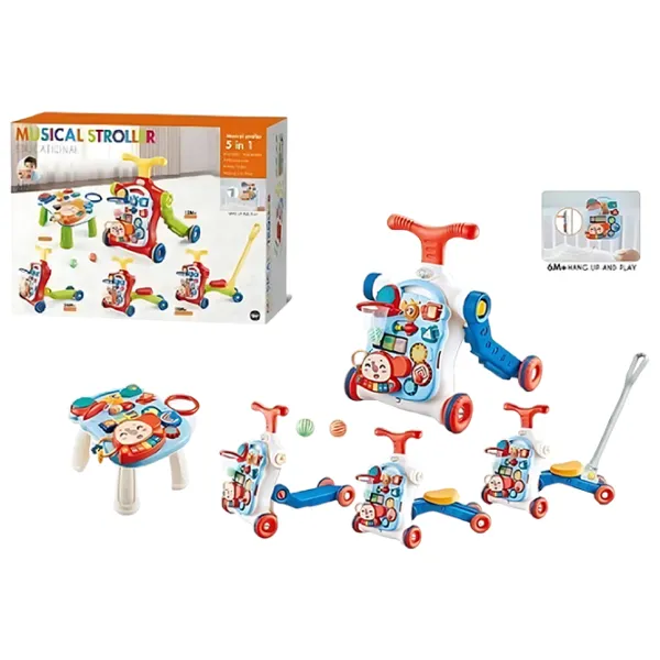 Ходунки Richi Musical Stroller (44993) / Голубой photo 1