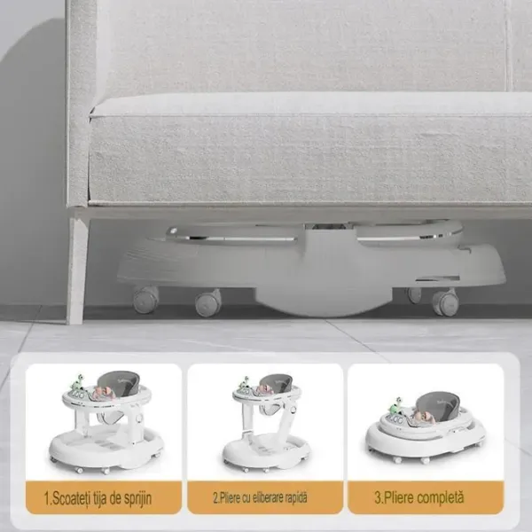 Ходунки Richi Babywalker (68892) / Белый photo 3