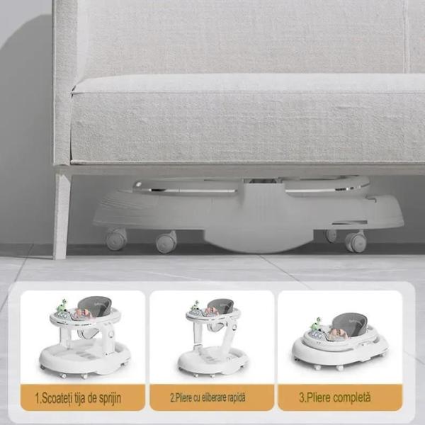 Ходунки Richi Babywalker (68892) / Белый photo 3