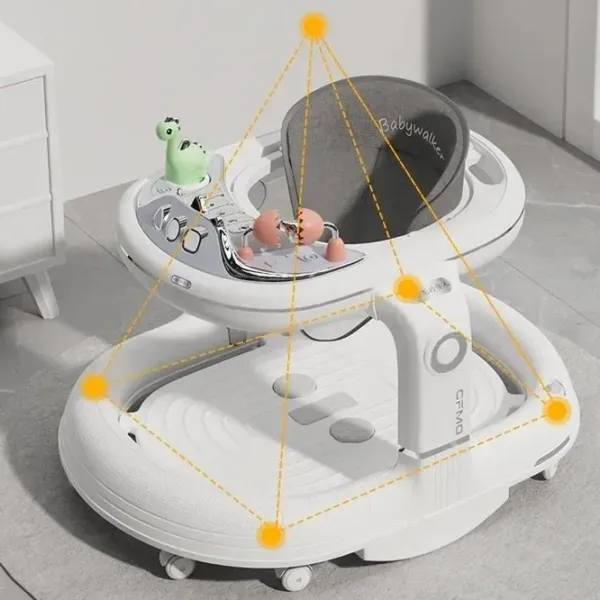 Ходунки Richi Babywalker (68892) / Белый photo 4