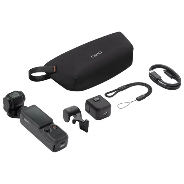 Экшн-камера DJI Osmo Pocket 4 Standard Combo 37 МП / 1545 мАч / Черный photo 2