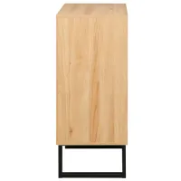 Комод DecoPrim Calvin 95 x 80 x 40см / ДСП / Черный photo 2