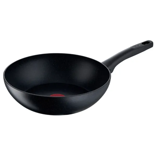 Сковорода Tefal Black Stone G2811972 Вок / 28 см / Черный photo 1