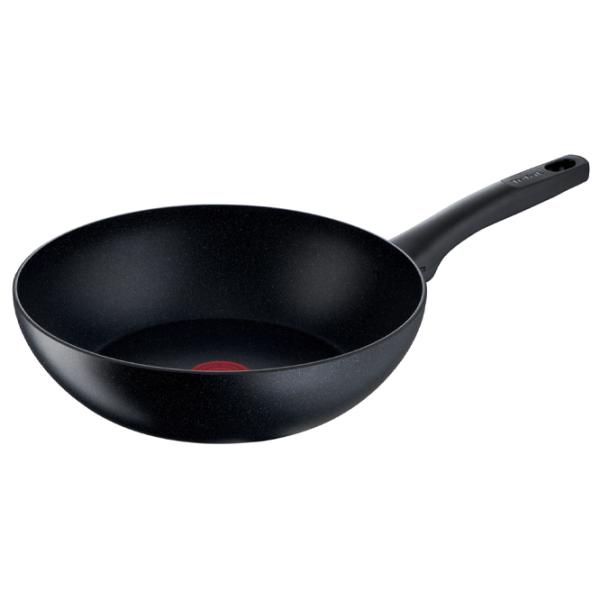 Сковорода Tefal Black Stone G2811972 Вок / 28 см / Черный photo 1