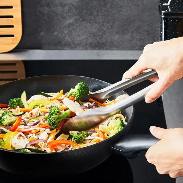 Сковорода Tefal Hard Titanium Pro G2881932 Вок / 28 см / Черный photo 5