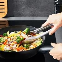 Сковорода Tefal Hard Titanium Pro G2881932 Вок / 28 см / Черный photo 5