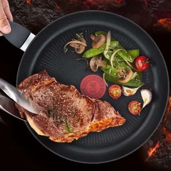 Сковорода Tefal Hard Titanium Pro G2881932 Вок / 28 см / Черный photo 6