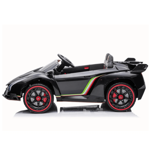 Электромобиль Lamborghini Veneno Little Star MX615/2 8 км/ч / 50 кг / 3+ / Черный photo 4