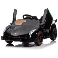 Электромобиль Lamborghini Veneno Little Star MX615B/2 8 км/ч / 30 кг / 3+ / Черный photo 4