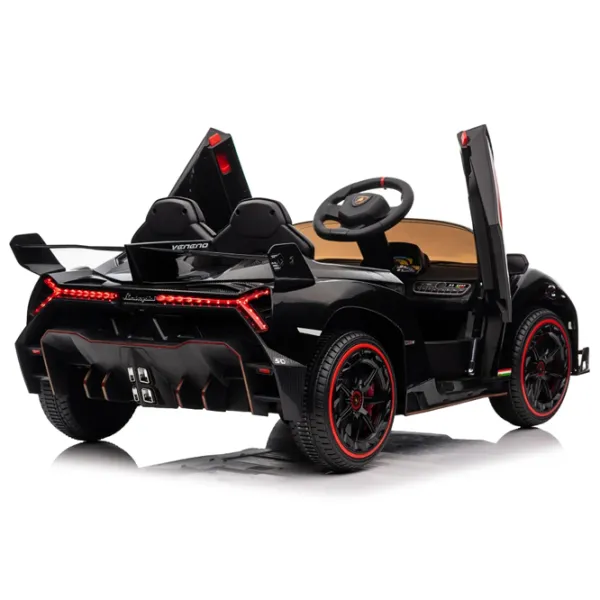 Электромобиль Lamborghini Veneno Little Star MX615B/2 8 км/ч / 30 кг / 3+ / Черный photo 8