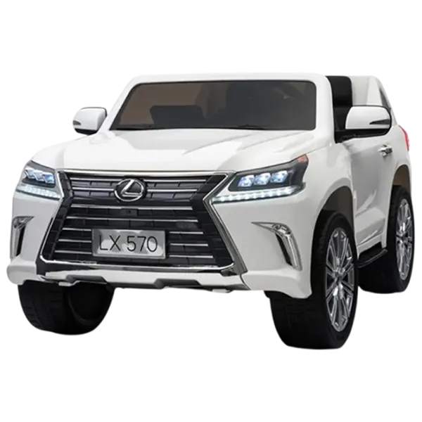 Электромобиль Lexus 570 Dake LX570/2 8 км/ч / 35 кг / 3+ / Белый photo 1