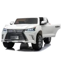Электромобиль Lexus 570 Dake LX570/2 8 км/ч / 35 кг / 3+ / Белый photo 2