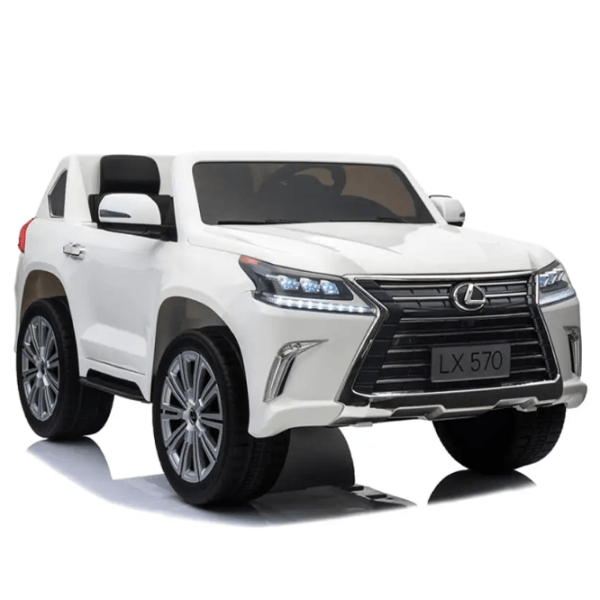 Электромобиль Lexus 570 Dake LX570/2 8 км/ч / 35 кг / 3+ / Белый photo 3