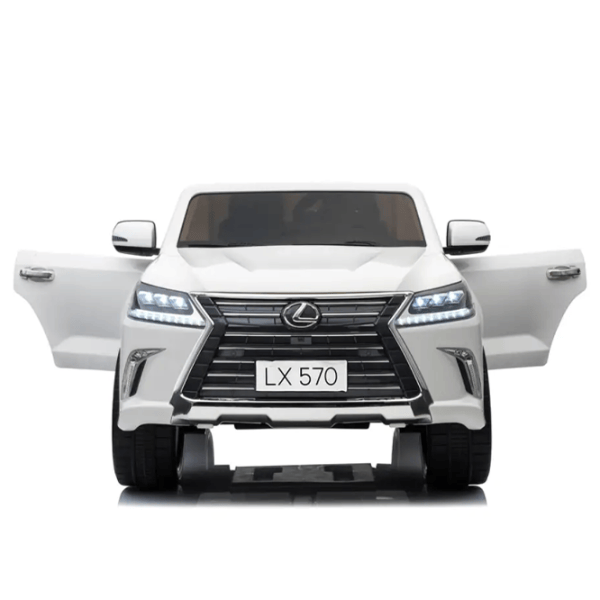 Электромобиль Lexus 570 Dake LX570/2 8 км/ч / 35 кг / 3+ / Белый photo 4