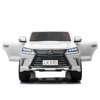 Электромобиль Lexus 570 Dake LX570/2 8 км/ч / 35 кг / 3+ / Белый photo 4