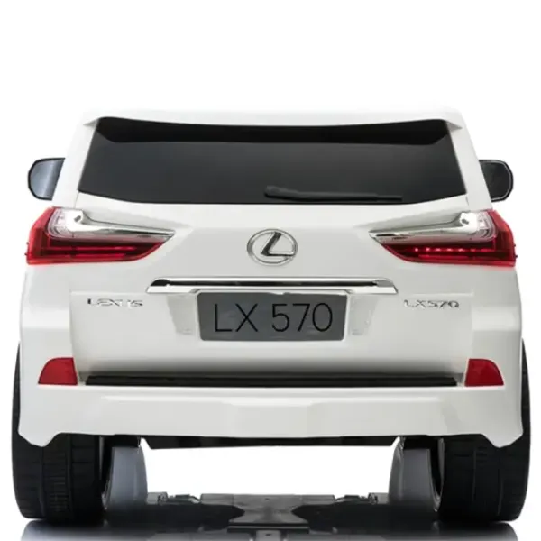 Электромобиль Lexus 570 Dake LX570/2 8 км/ч / 35 кг / 3+ / Белый photo 5