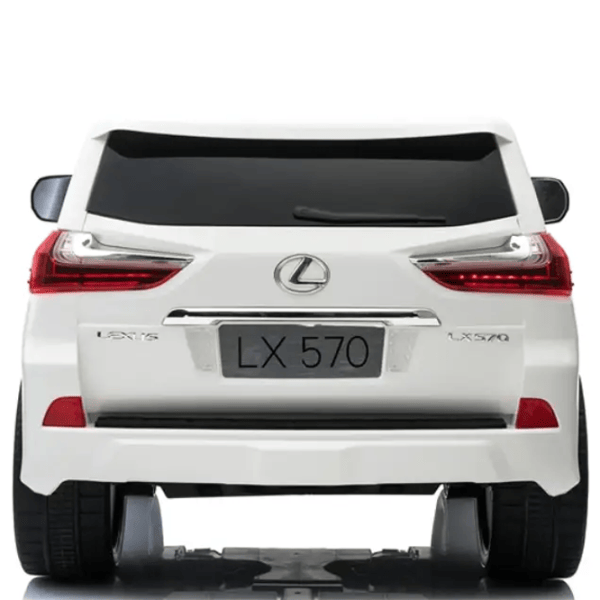 Электромобиль Lexus 570 Dake LX570/2 8 км/ч / 35 кг / 3+ / Белый photo 5