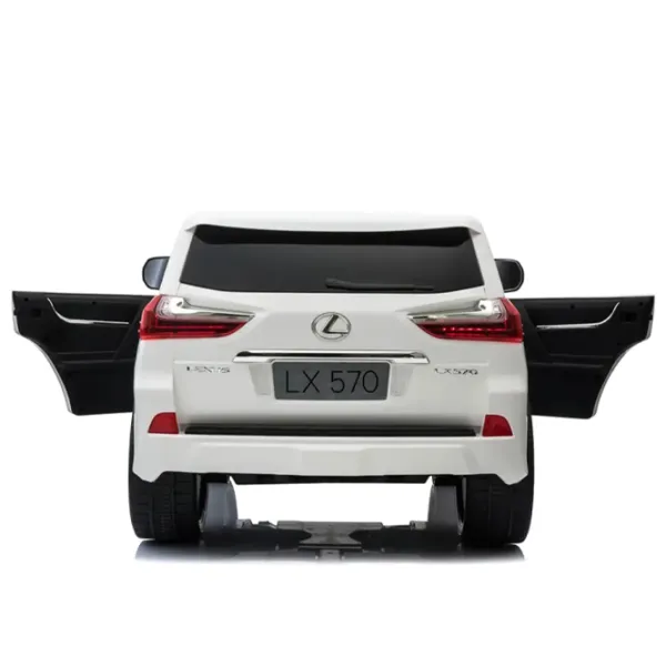 Электромобиль Lexus 570 Dake LX570/2 8 км/ч / 35 кг / 3+ / Белый photo 10