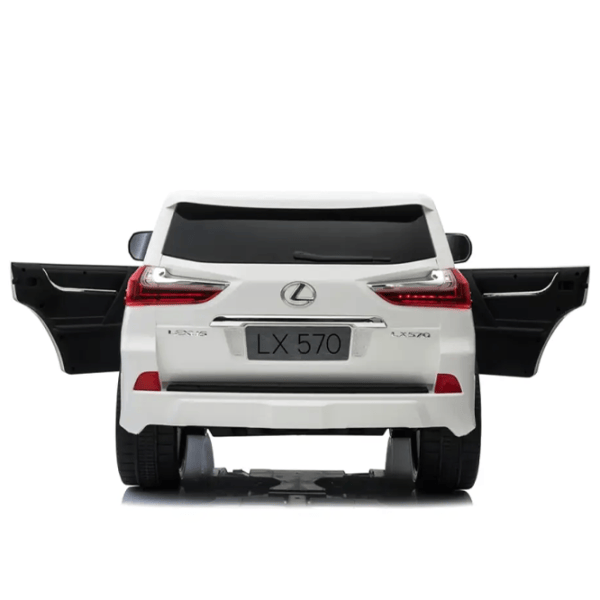 Электромобиль Lexus 570 Dake LX570/2 8 км/ч / 35 кг / 3+ / Белый photo 10