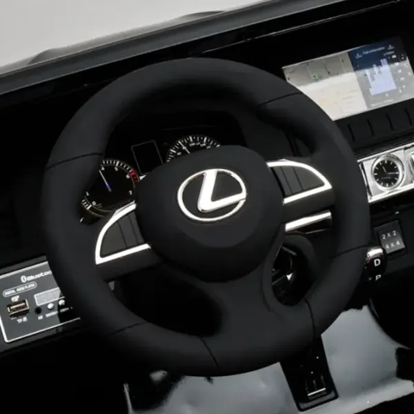 Электромобиль Lexus 570 Dake LX570/2 8 км/ч / 35 кг / 3+ / Белый photo 13