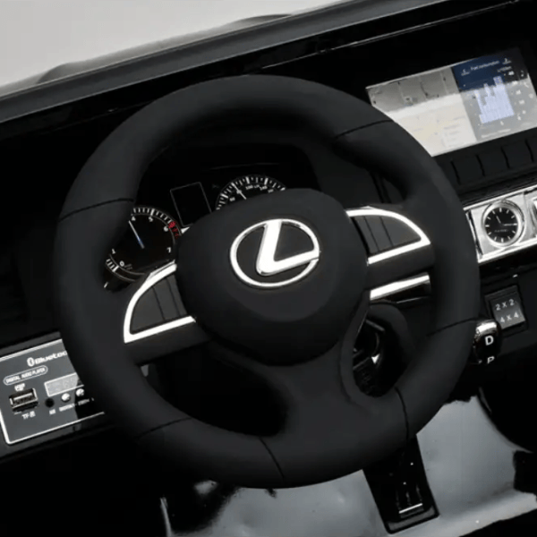 Электромобиль Lexus 570 Dake LX570/2 8 км/ч / 35 кг / 3+ / Белый photo 13