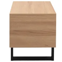 Noptiere DecoPrim Zenvo 49 x 50 x 40 / PAL melaminat / Stejar photo 4