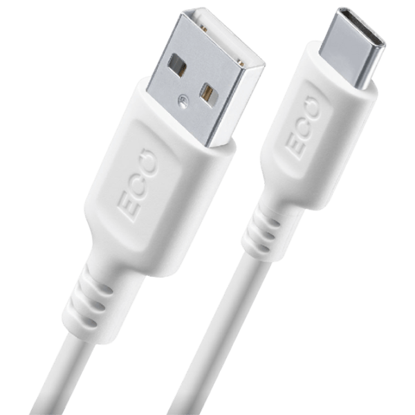 Кабель для телефона Become 1M Cellularline USB Type-C + USB Type-C 1.2 м / Белый photo 1