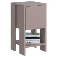 Тумбочки Showdeko EMA 55 x 30 x 30см / МДФ / Светлый мокко