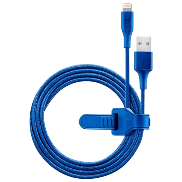 Кабель для телефона Strip MFI Cellularline USB + Lightning 1 м / Синий photo 1