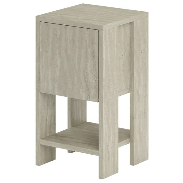 Тумбочки Showdeko EMA 55 x 30 x 30см / МДФ / Travertine photo 1