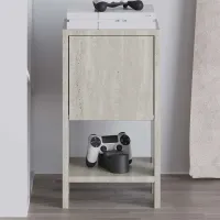 Noptiere Showdeko EMA 55 x 30 x 30 / MDF / Travertine photo 2