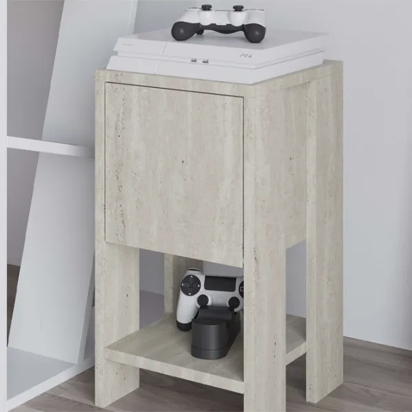 Тумбочки Showdeko EMA 55 x 30 x 30см / МДФ / Travertine photo 3