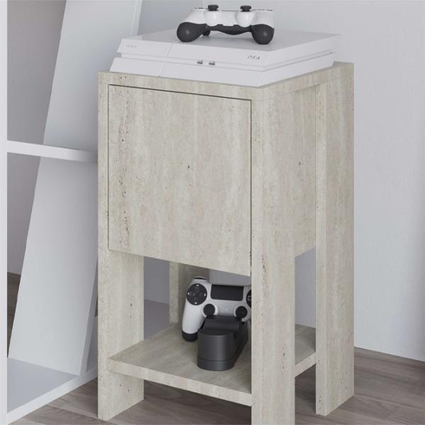 Тумбочки Showdeko EMA 55 x 30 x 30см / МДФ / Travertine photo 3