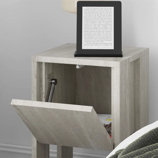 Тумбочки Showdeko EMA 55 x 30 x 30см / МДФ / Travertine photo 4