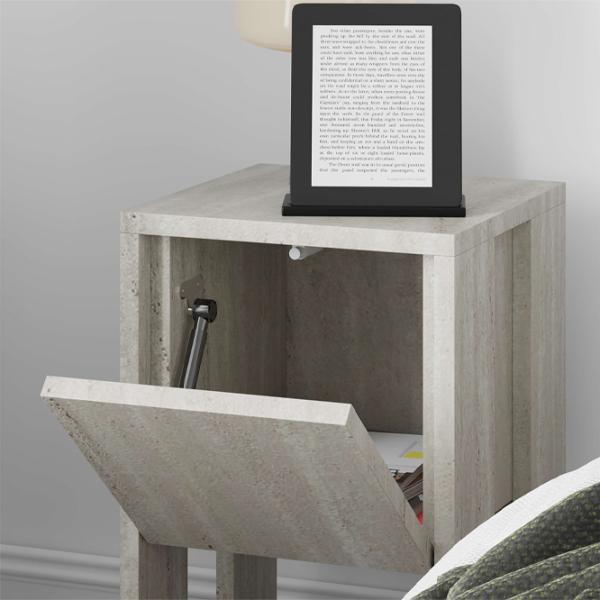 Тумбочки Showdeko EMA 55 x 30 x 30см / МДФ / Travertine photo 4
