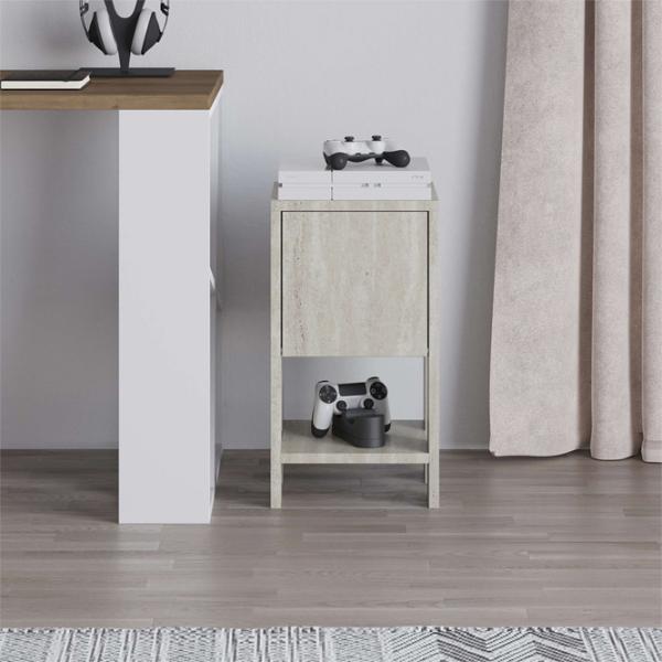 Тумбочки Showdeko EMA 55 x 30 x 30см / МДФ / Travertine photo 5