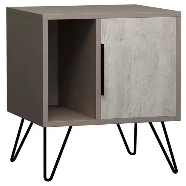 Тумбочки Decortie GLYNN  60 x 50 x 42см / ДСП меламин / Светлый мокко photo 1