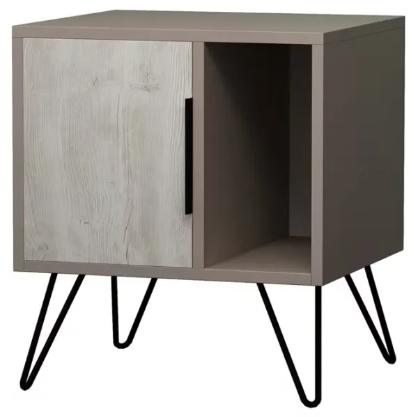 Тумбочки Decortie GLYNN  60 x 50 x 42см / ДСП меламин / Светлый мокко photo 2