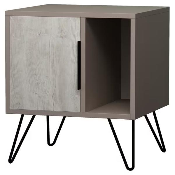 Тумбочки Decortie GLYNN  60 x 50 x 42см / ДСП меламин / Светлый мокко photo 2