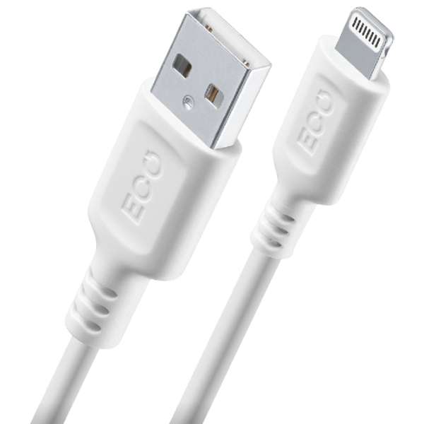 Кабель для телефона Become MFI Cellularline USB + Lightning 1 м / Белый photo 1