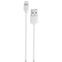 Кабель для телефона Ploos MFI Cellularline USB + Lightning 1 м / Белый