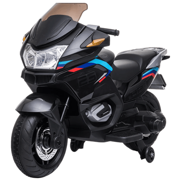 Motocicletă pentru copii Little Star MX609/2 30 kg / 3+ / 5 km/h / Black photo 1