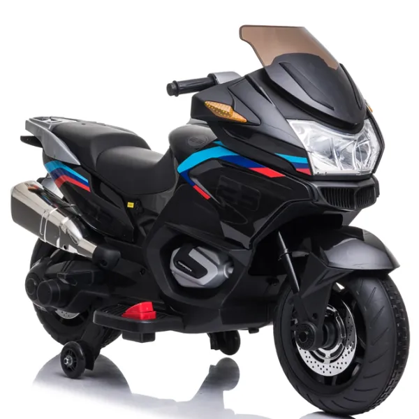 Motocicletă pentru copii Little Star MX609/2 30 kg / 3+ / 5 km/h / Black photo 7