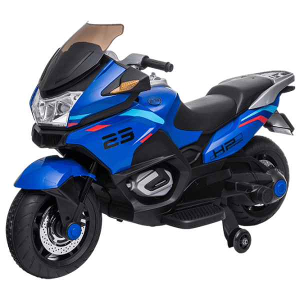 Motocicletă pentru copii Little Star MX609/4 30 kg / 3+ / 5 km/h / Blue photo 1